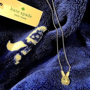 NWT Kate Spade Bunny 🐰 Rabbit Rhinestone Necklace